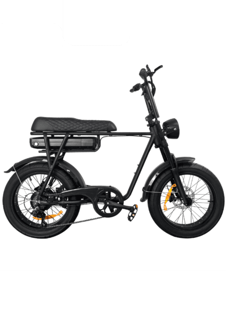 Fatbike Elektrische Confort v2 - Zwart