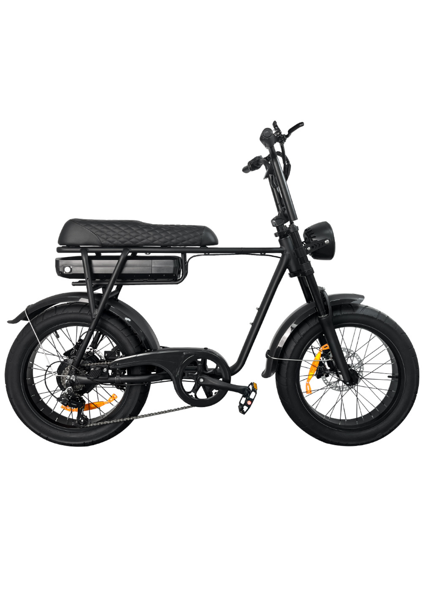 Fatbike Elektrische Confort v2 - Zwart