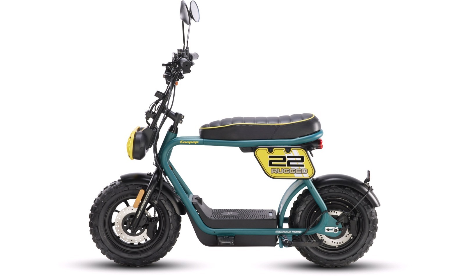 Scooter Électrique COOPOP 50cc – Homologué Route